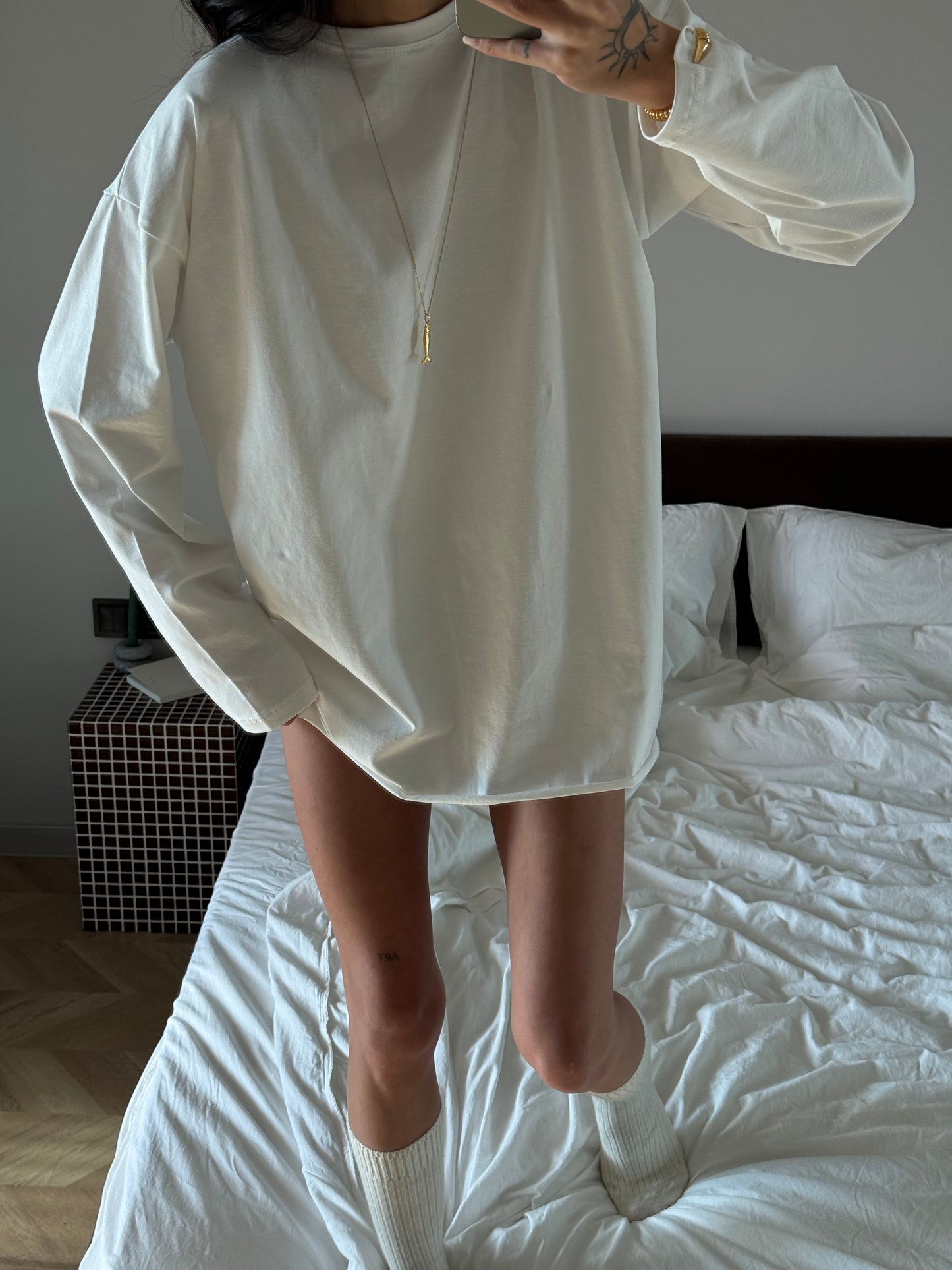 Лонгслів оверсайз базовий