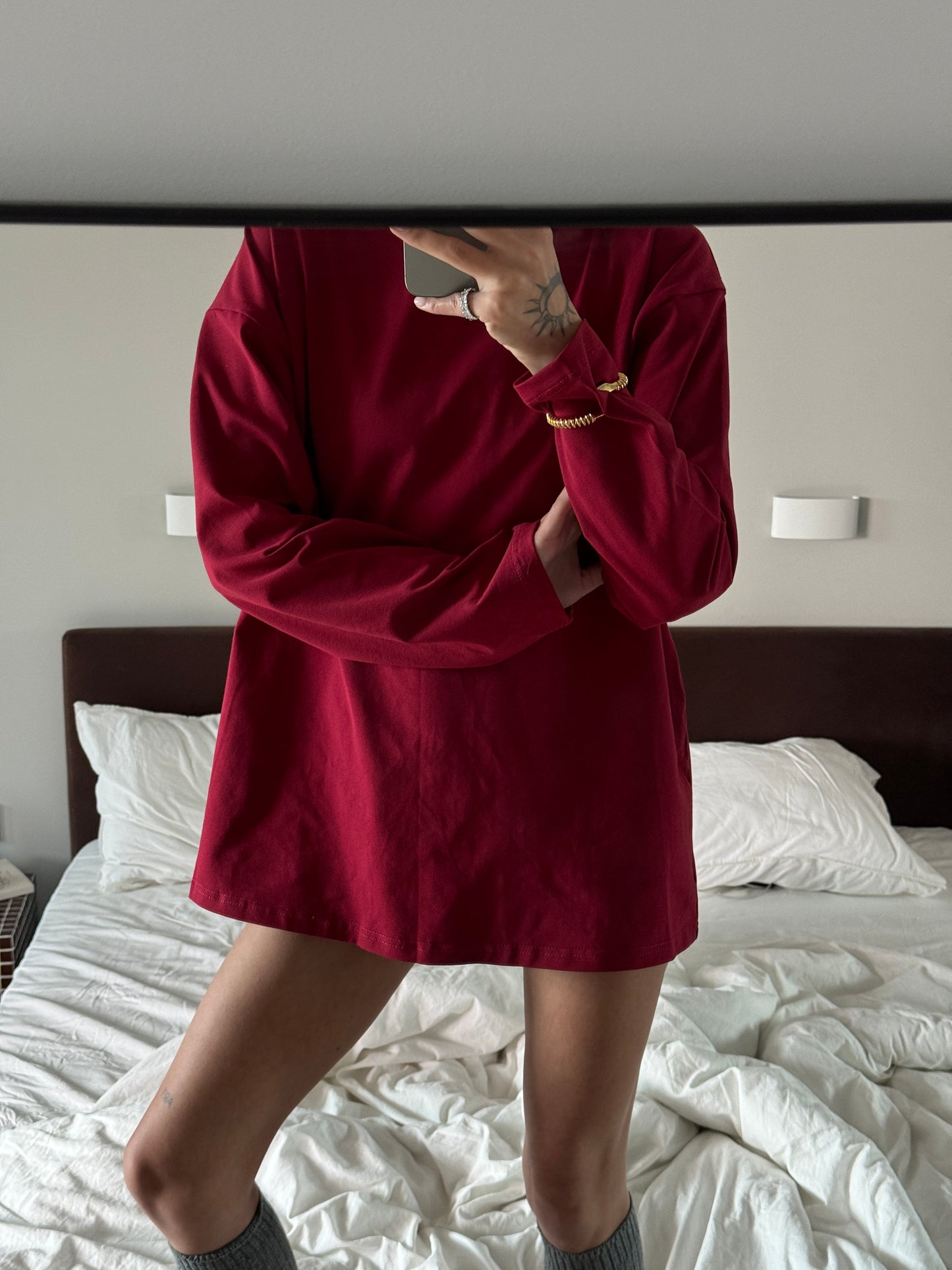 Лонгслів оверсайз базовий