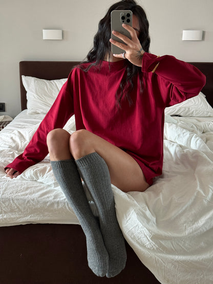 Лонгслів оверсайз базовий