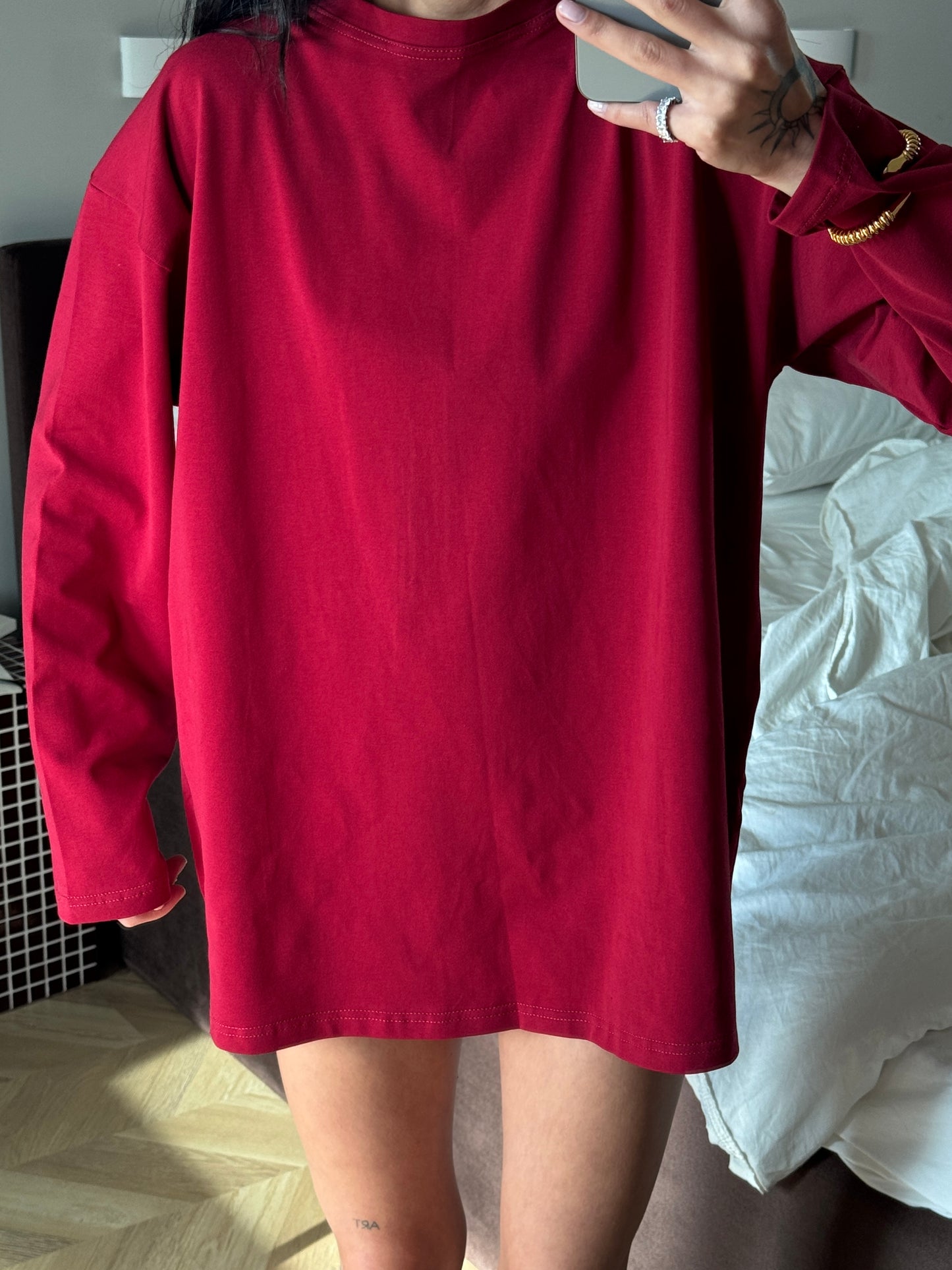 Лонгслів оверсайз базовий