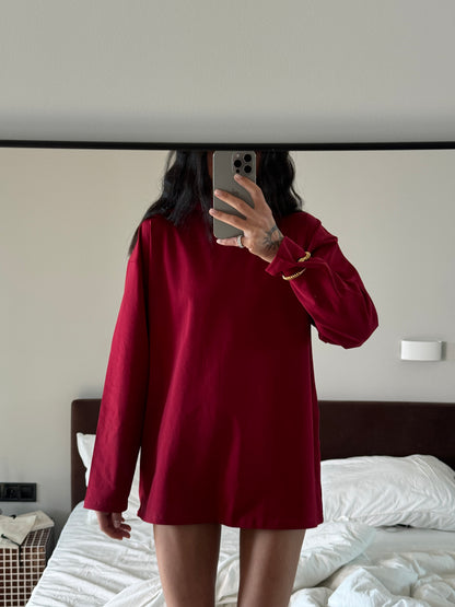 Лонгслів оверсайз базовий