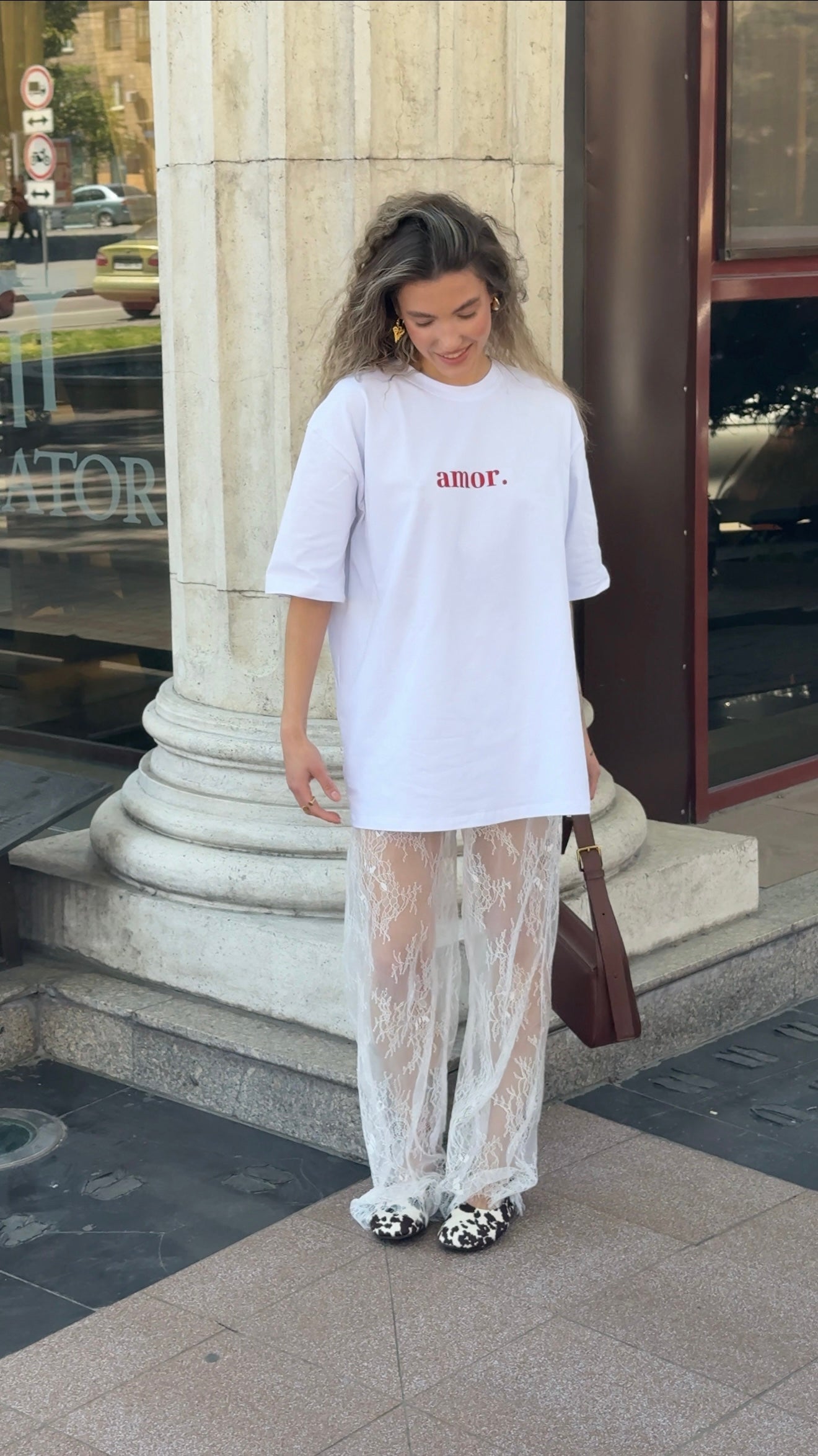 Штани мереживні