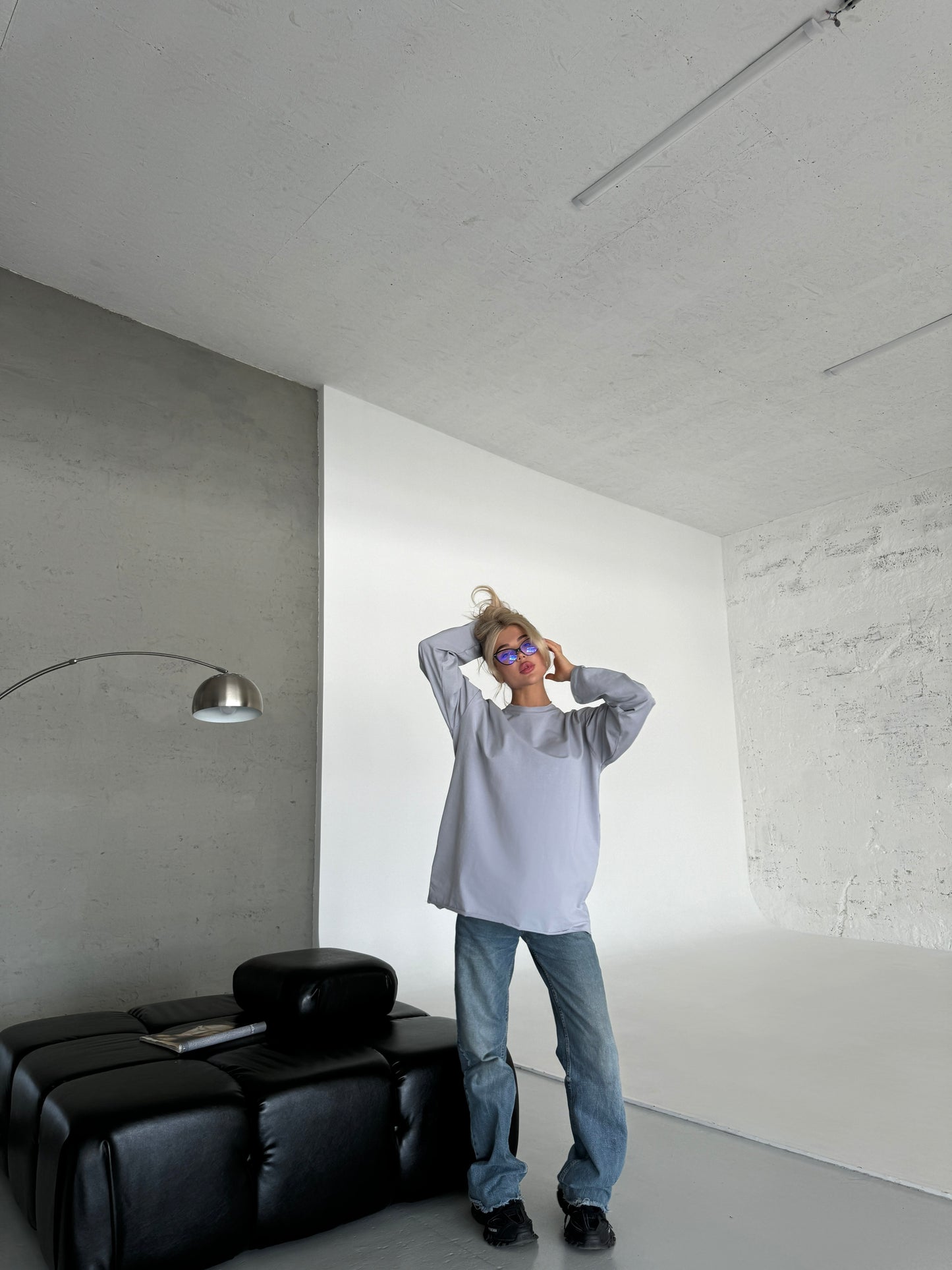 Лонгслів оверсайз базовий