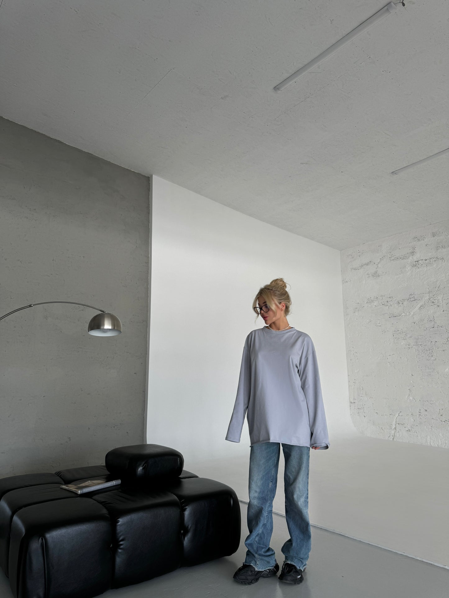 Лонгслів оверсайз базовий