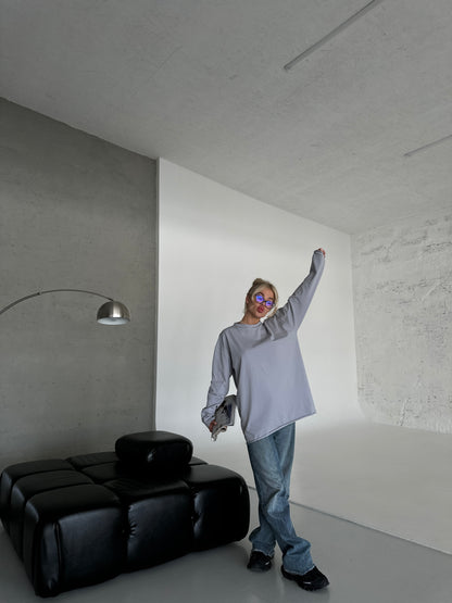 Лонгслів оверсайз базовий