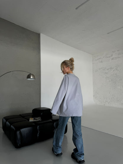 Лонгслів оверсайз базовий