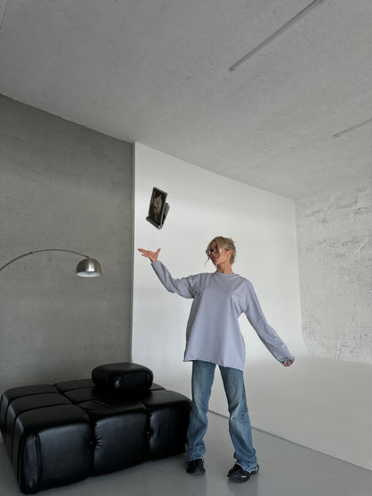 Лонгслів оверсайз базовий