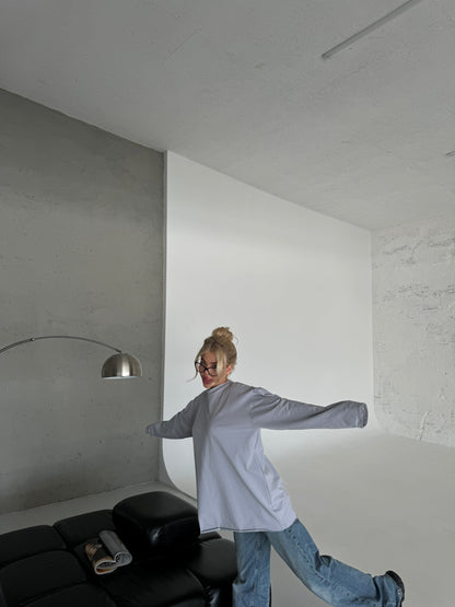 Лонгслів оверсайз базовий