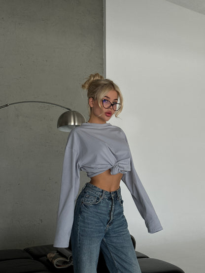 Лонгслів оверсайз базовий