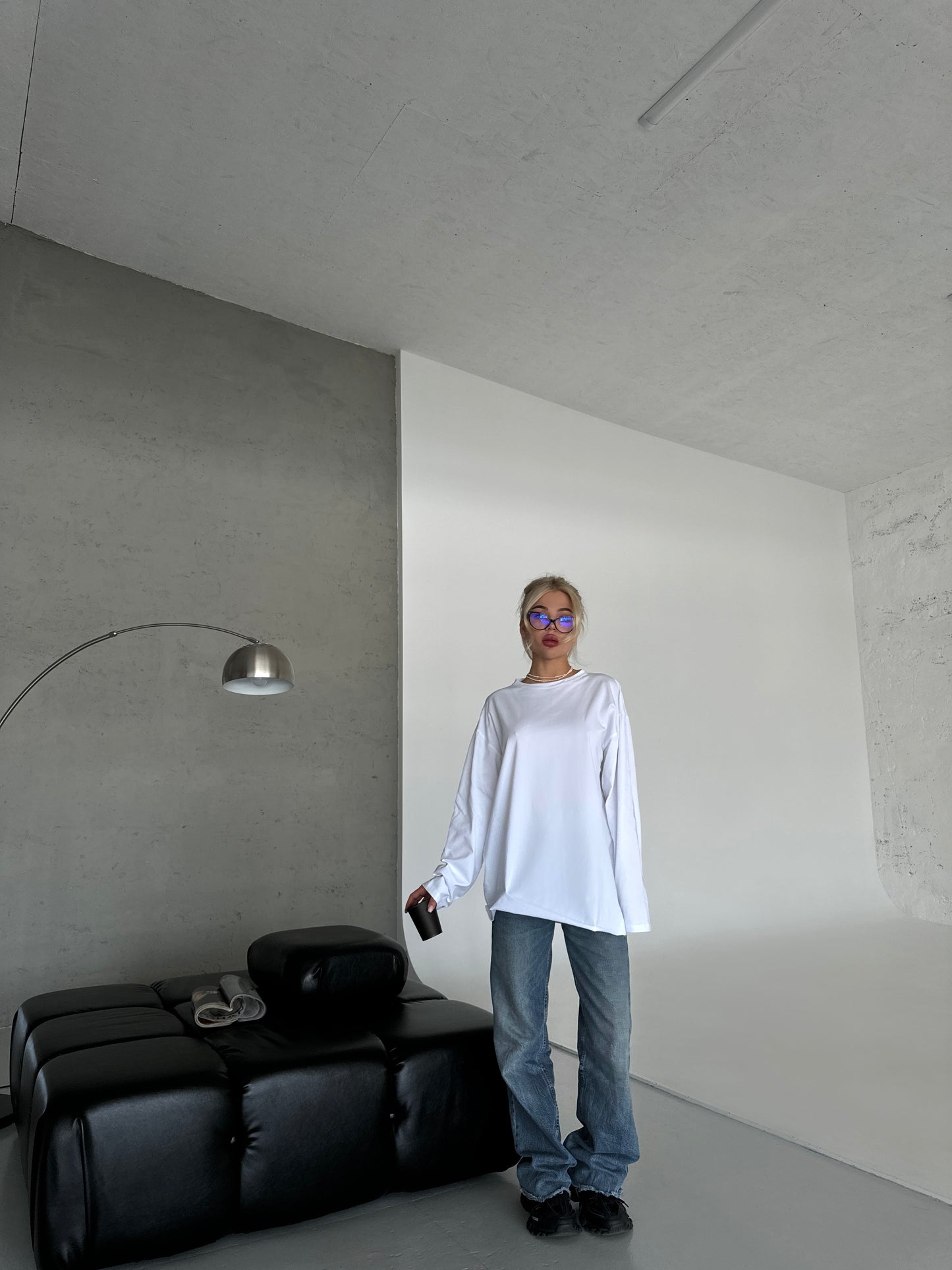 Лонгслів оверсайз базовий