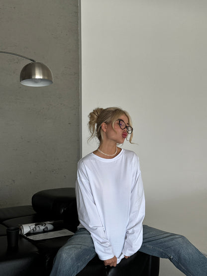 Лонгслів оверсайз базовий