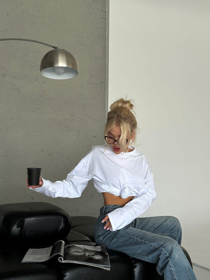 Лонгслів оверсайз базовий