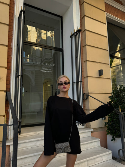 Лонгслів оверсайз базовий