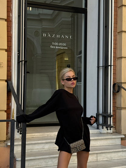 Лонгслів оверсайз базовий