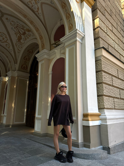 Лонгслів оверсайз базовий