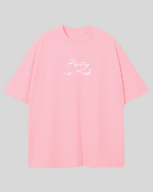 Футболка оверсайз "Pretty in pink"