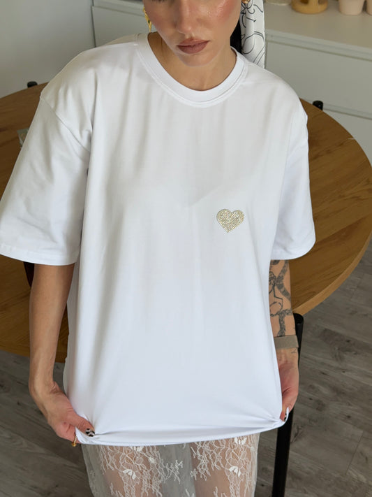 Футболка з одним серденьком