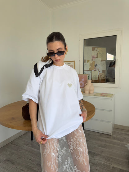 Футболка з одним серденьком