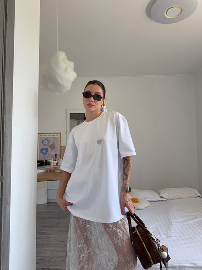 Футболка з одним серденьком