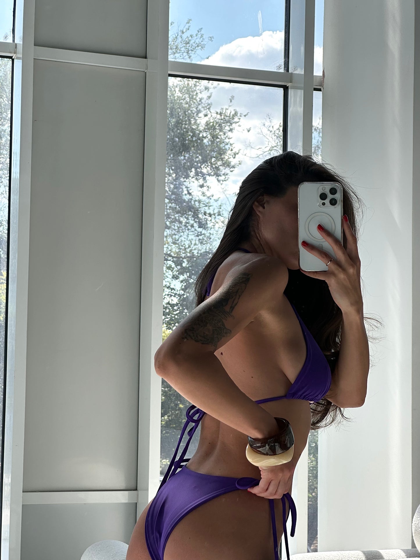 Купальник на завʼязках