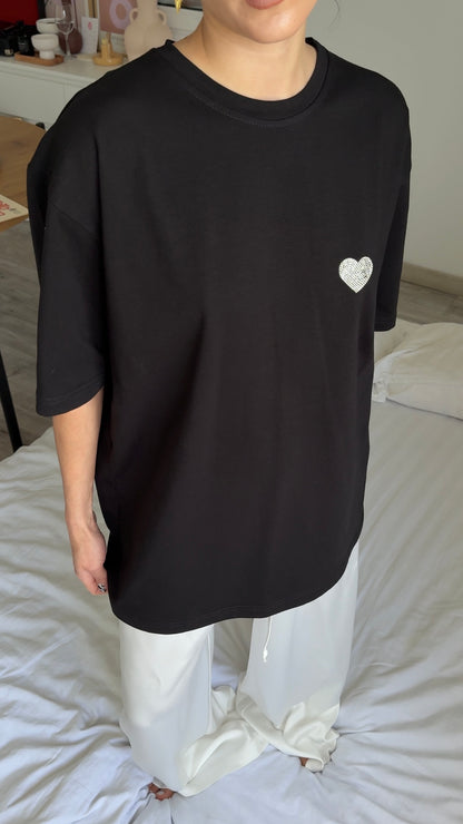 Футболка з одним серденьком