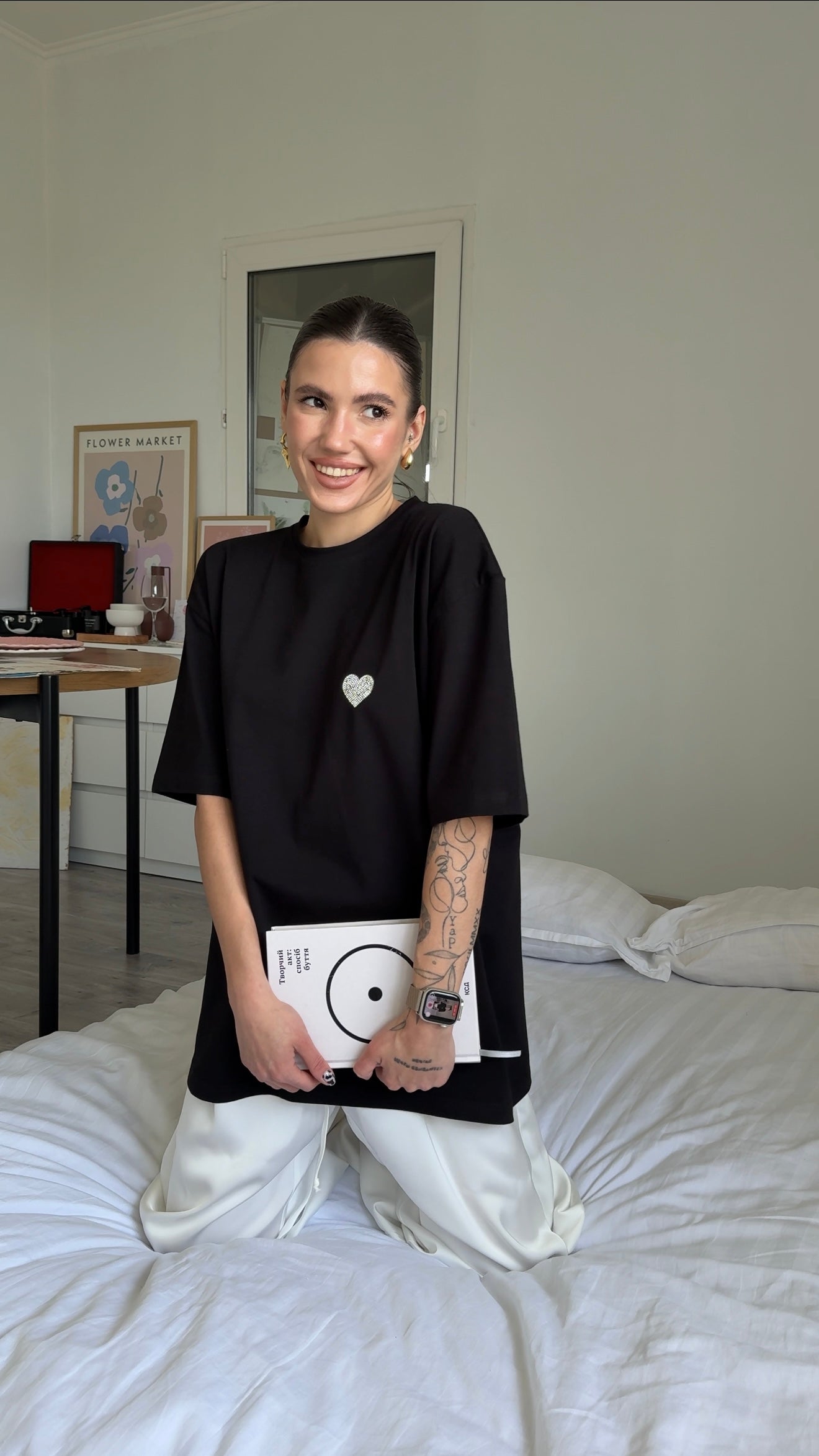 Футболка з одним серденьком