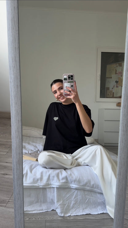 Футболка з одним серденьком