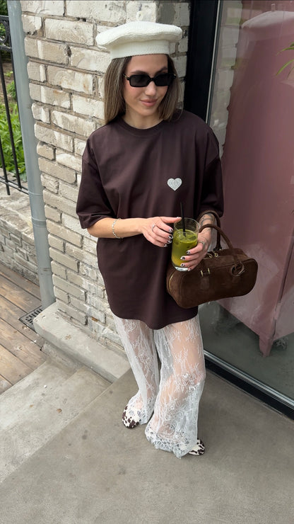 Футболка з одним серденьком