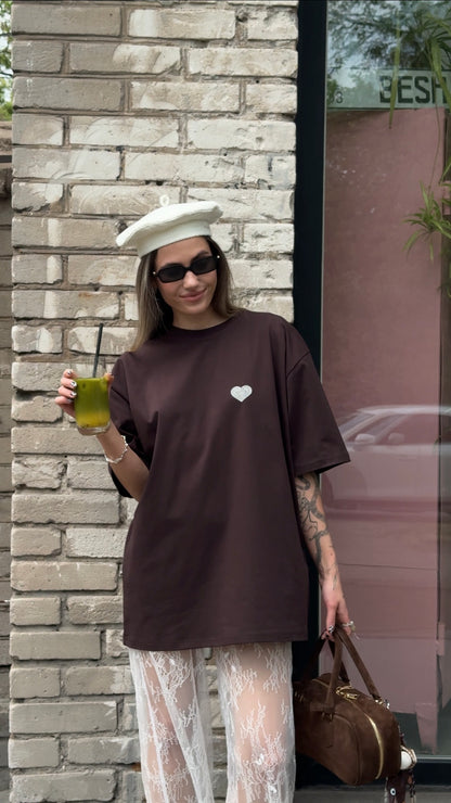 Футболка з одним серденьком