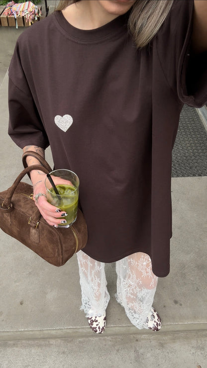 Футболка з одним серденьком