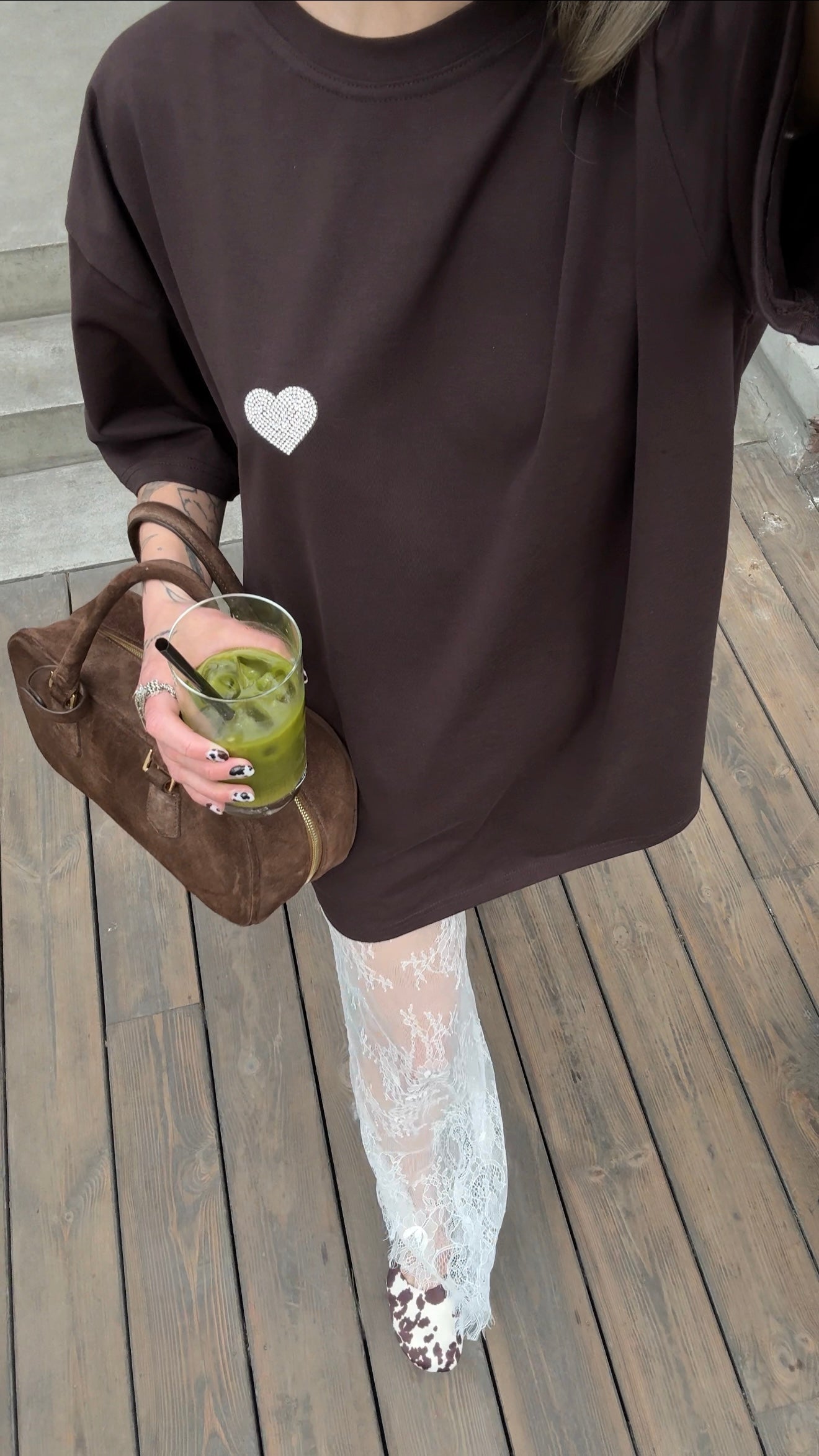 Футболка з одним серденьком