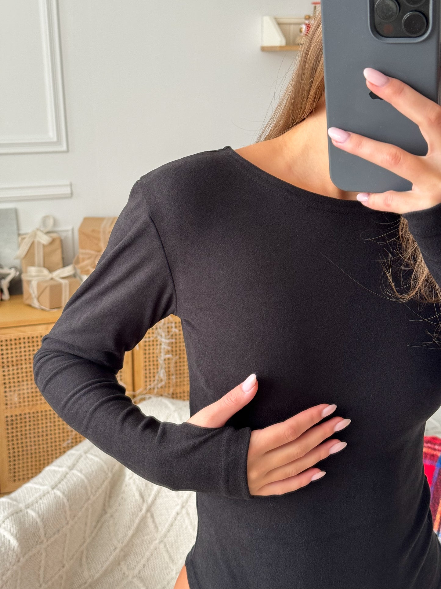 Термободі з мікрофлісу з відкритим вирізом