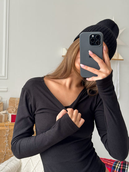 Термободі з мікрофлісу з відкритим вирізом