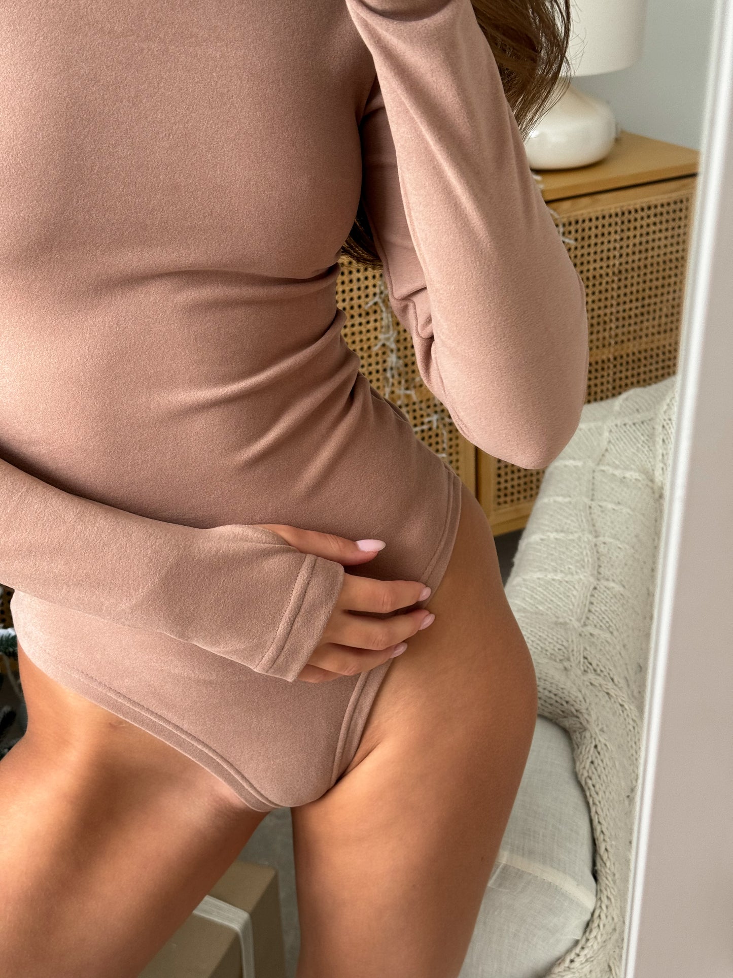 Термободі з мікрофлісу з відкритим вирізом