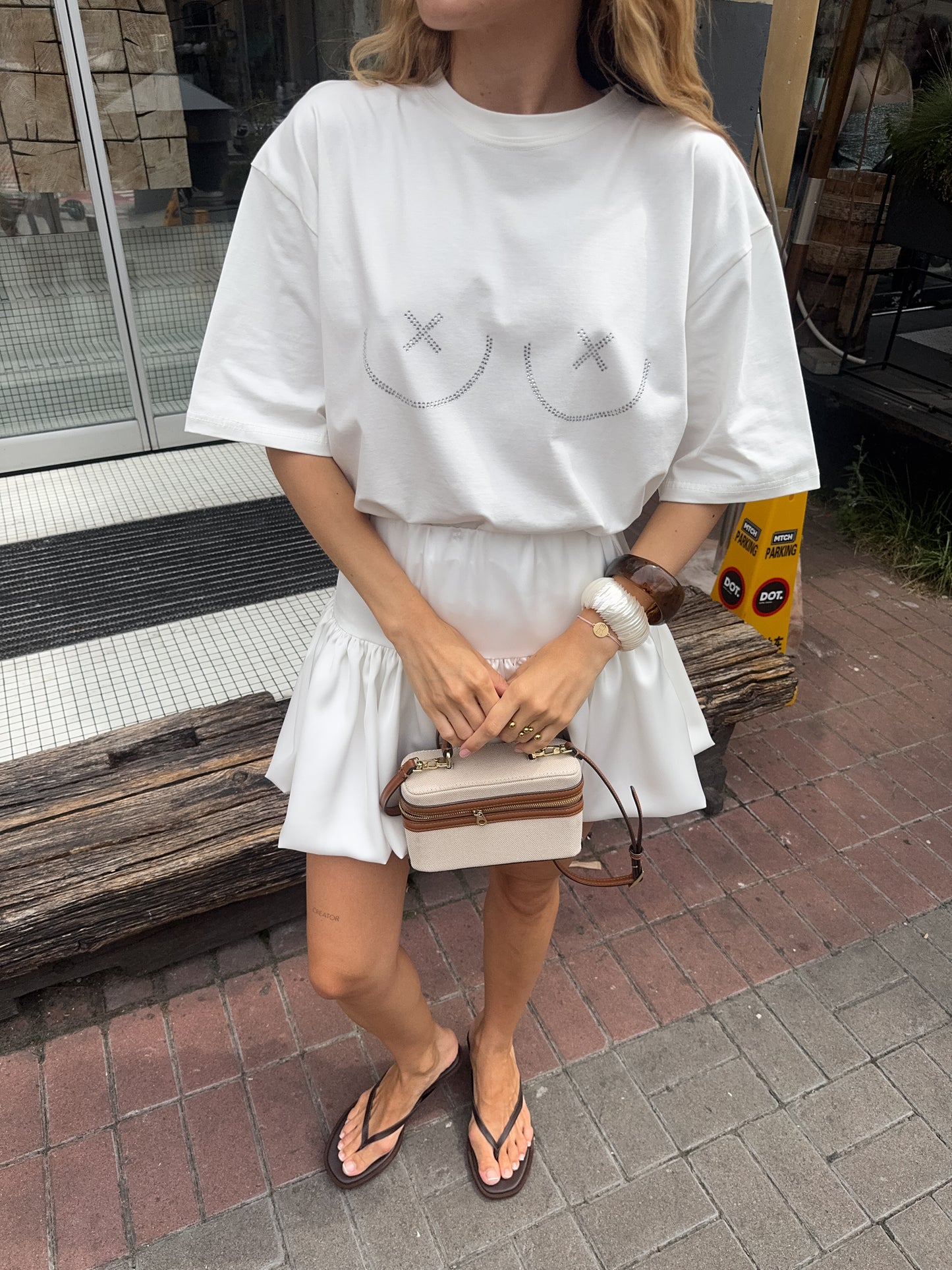 Спідниця сатинова колокольчик