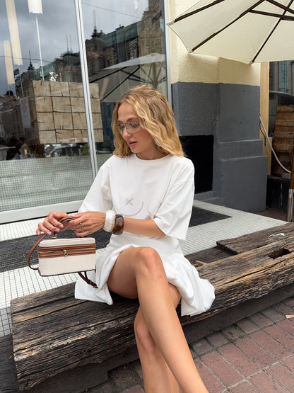 Футболка з стразами "XX"