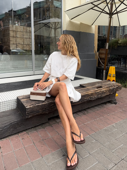 Футболка з стразами "XX"