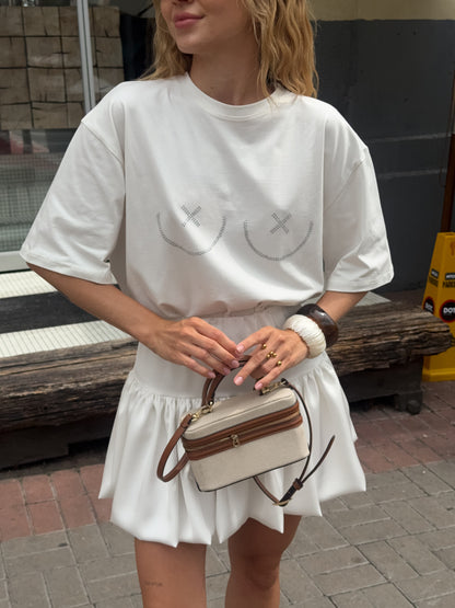 Спідниця сатинова колокольчик