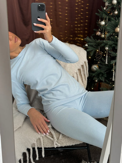 Термокомплект з принтом вʼязка