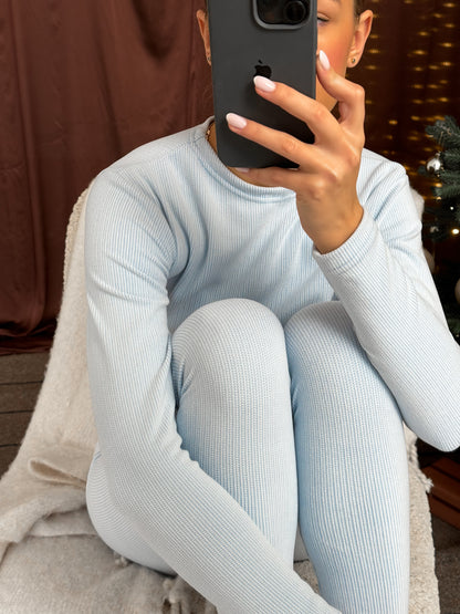 Термокомплект з принтом вʼязка