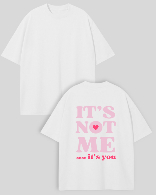 Футболка оверсайз "It’s not me"