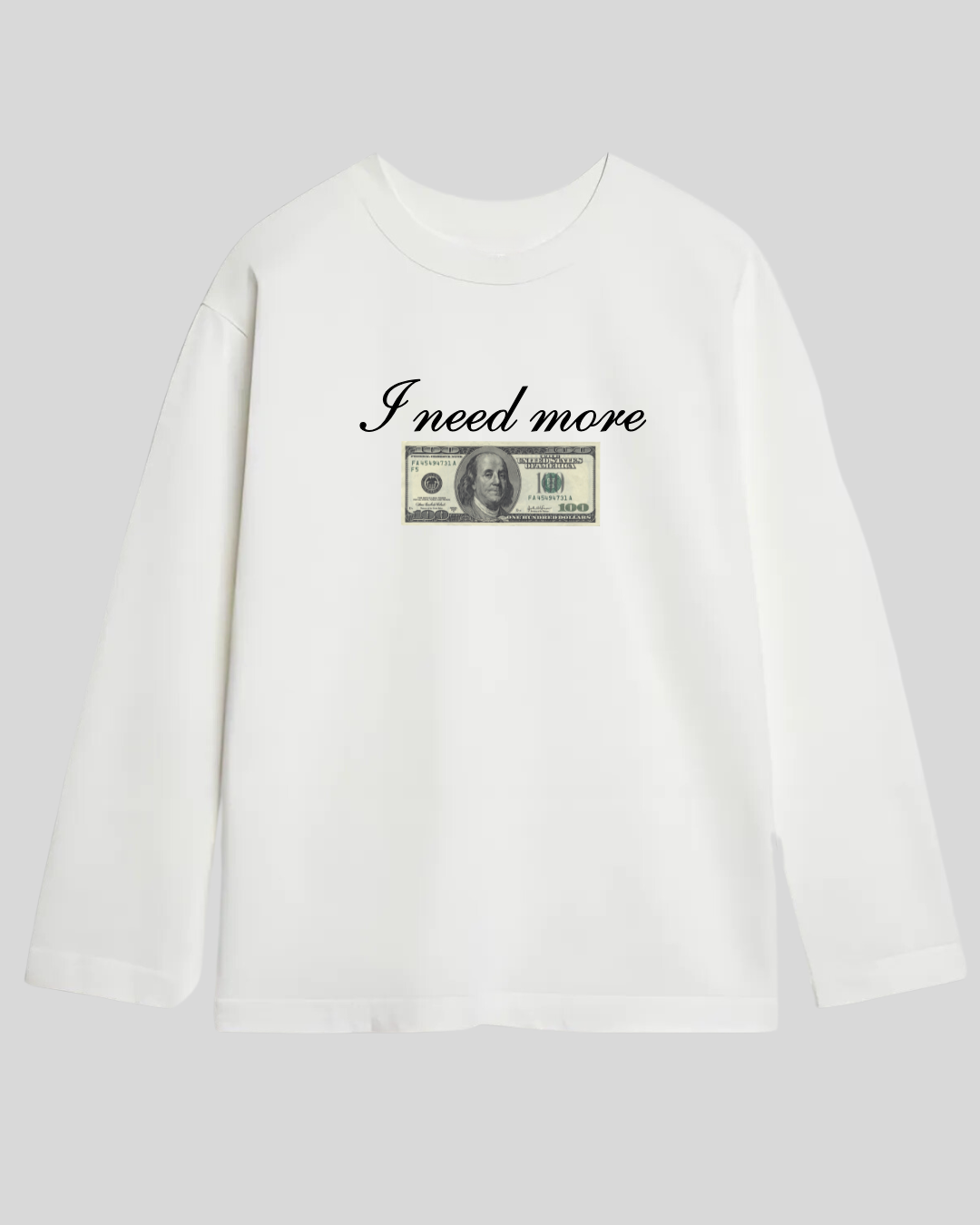 Лонгслів оверсайз "Dollar"