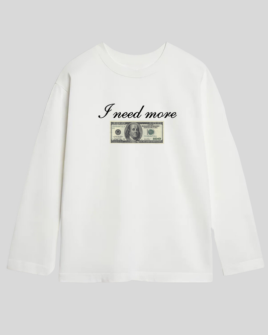 Лонгслів оверсайз "Dollar"