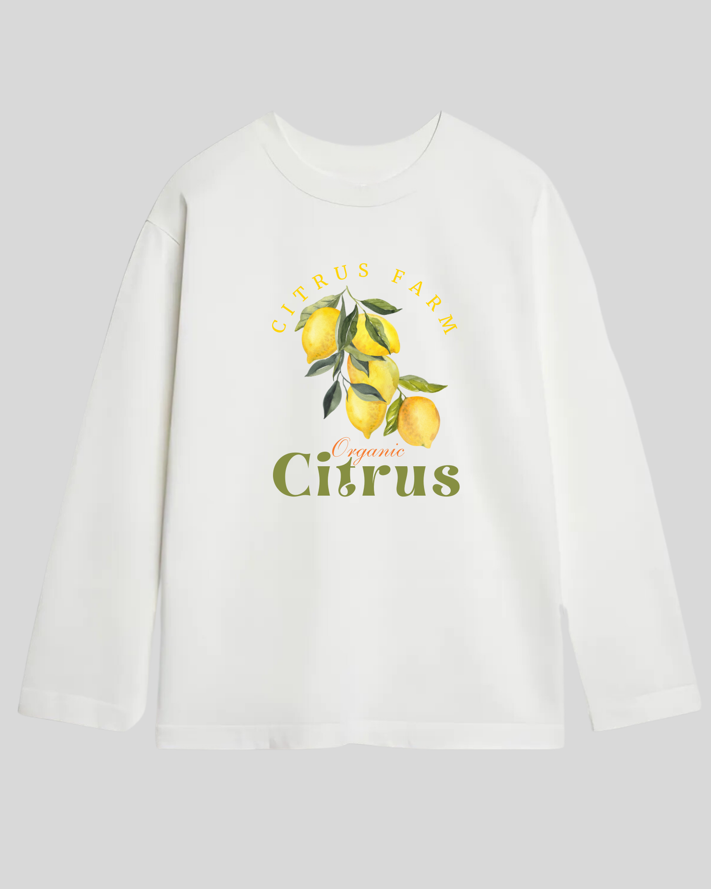 Лонгслів оверсайз "Citrus"