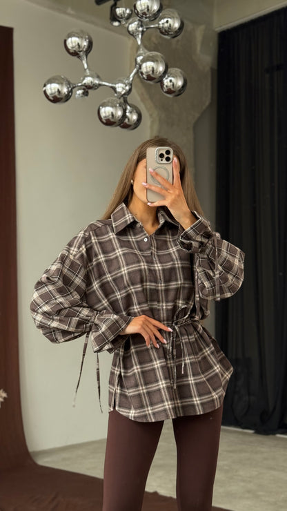 Сорочка з зав'язками