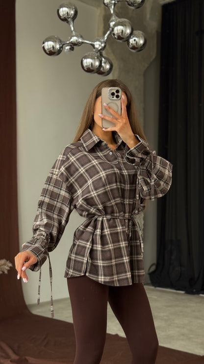 Сорочка з зав'язками