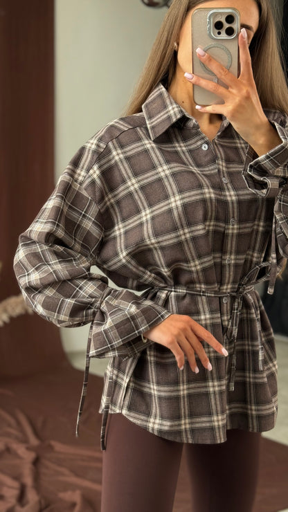 Сорочка з зав'язками