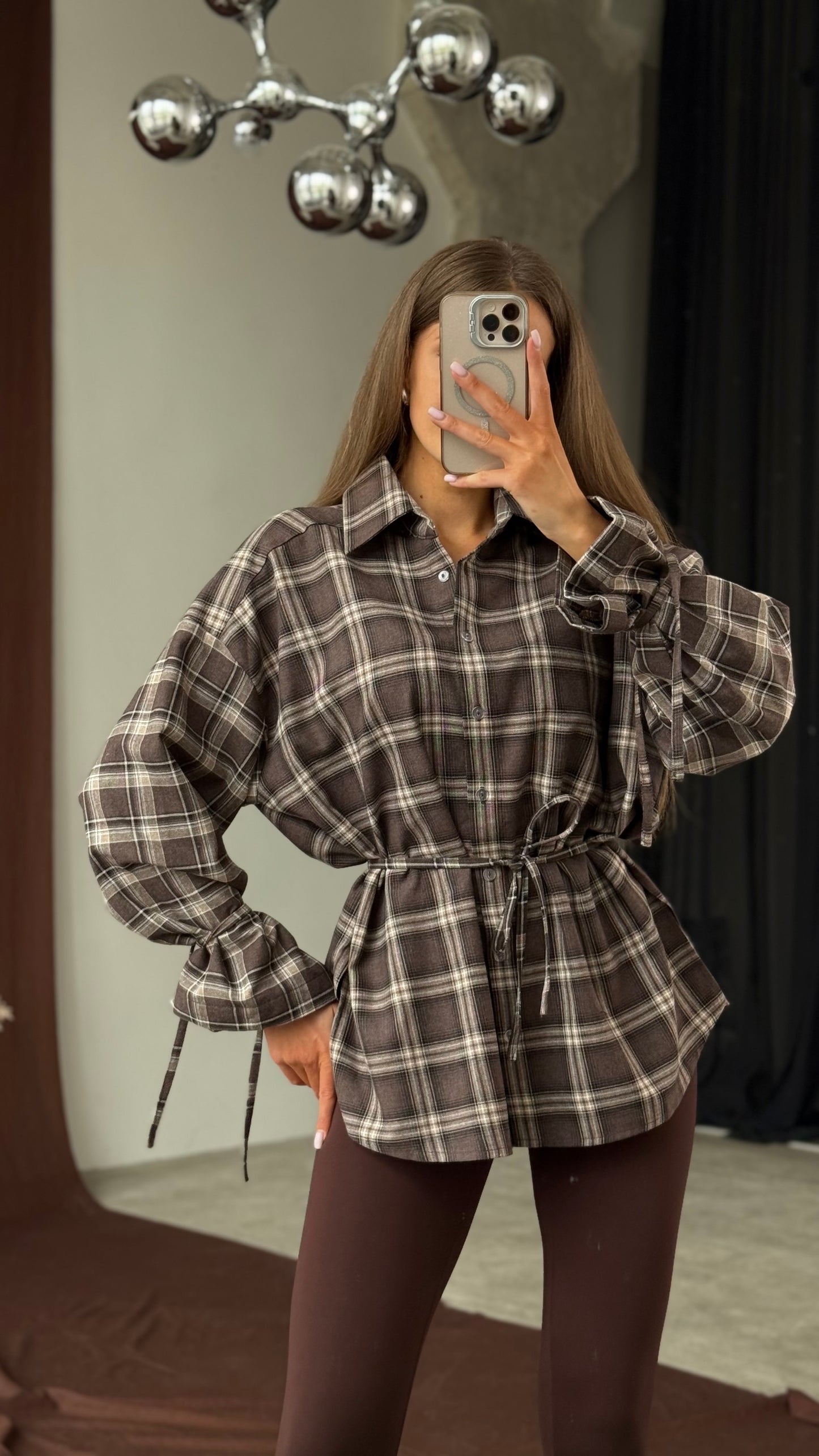 Сорочка з зав'язками