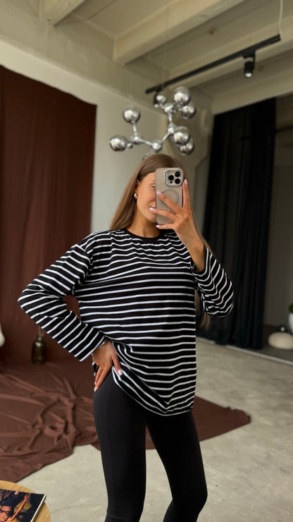 Лонгслів оверсайз базовий