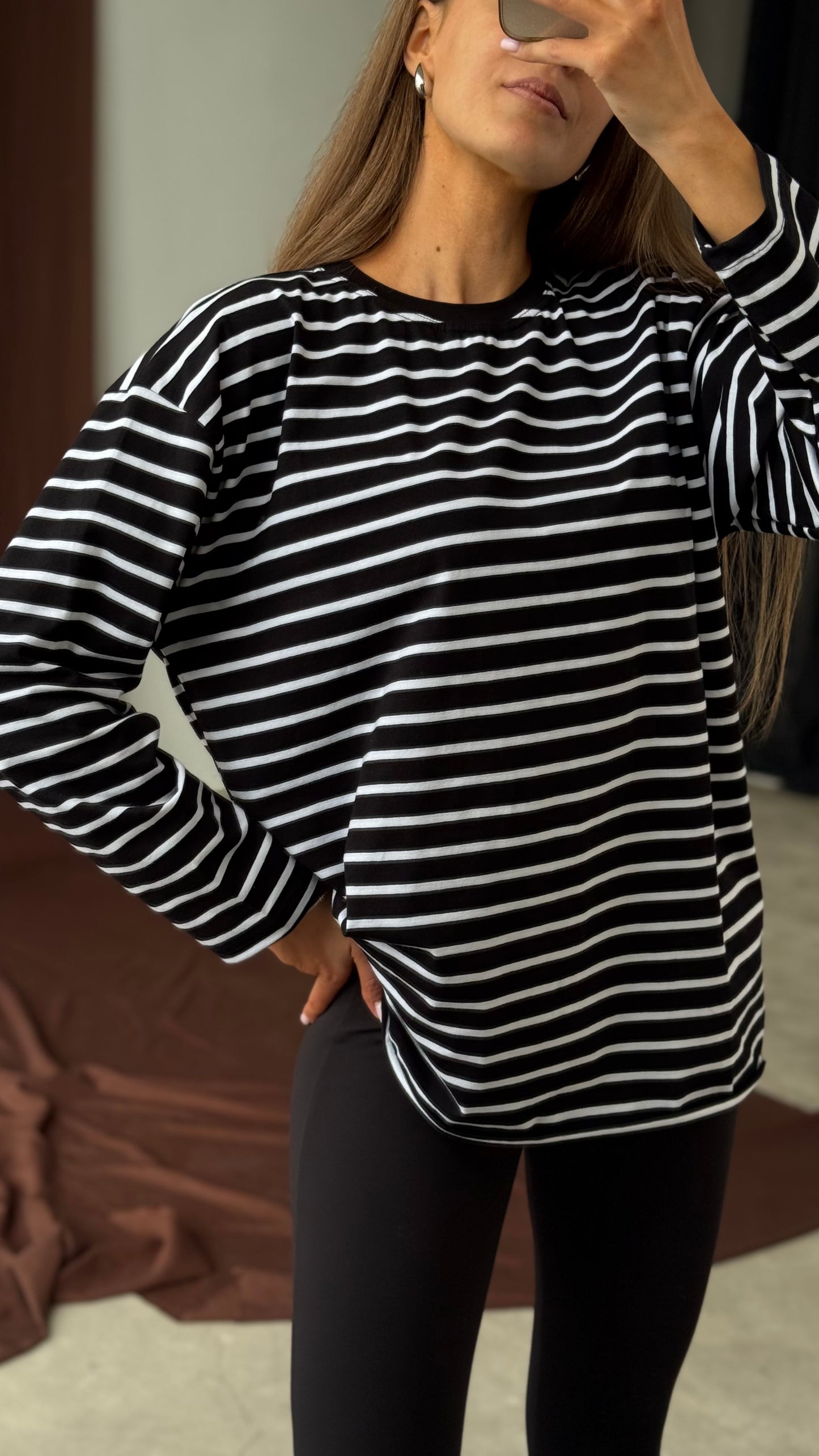 Лонгслів оверсайз базовий